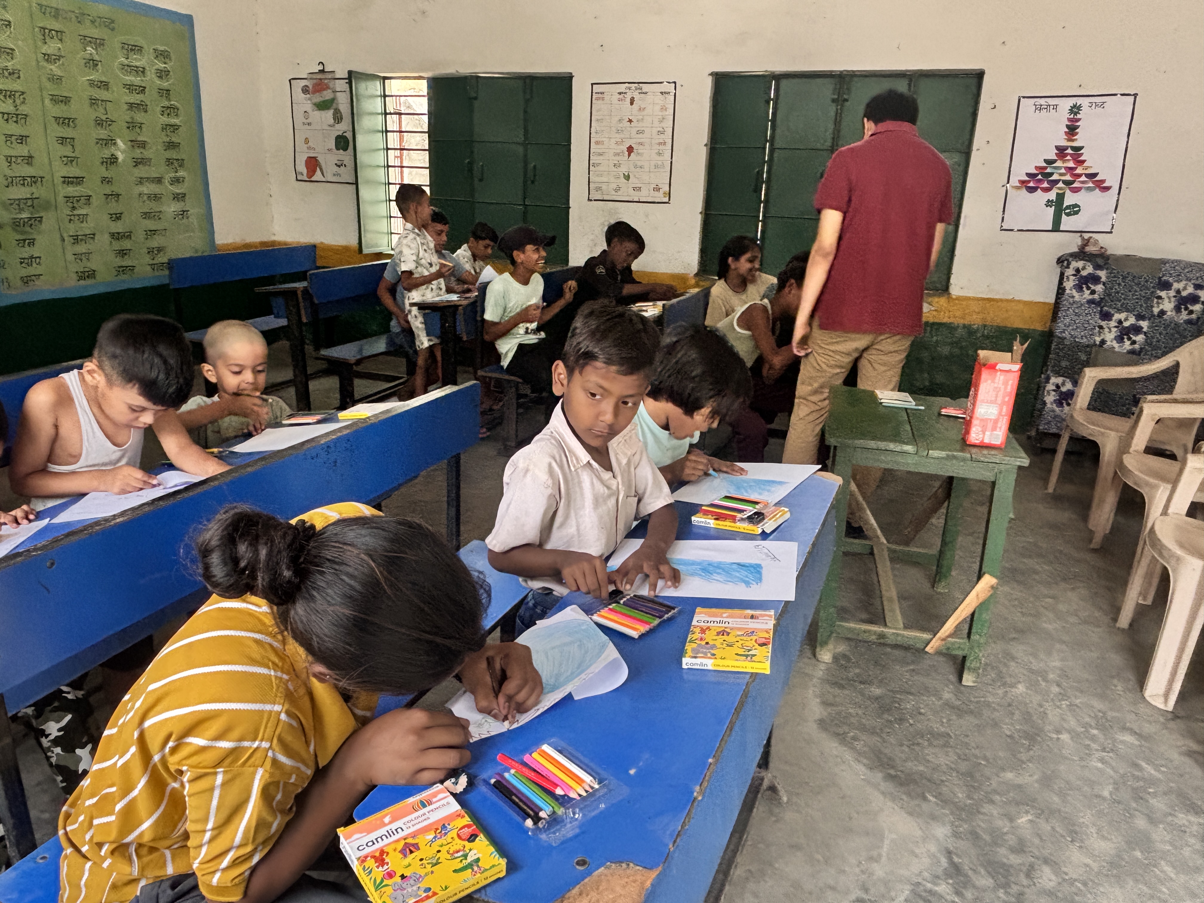 School Pond Rejuvenation Drive at Abupur - Image 3